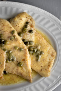 Chicken in White Wine with Dijon & Capers