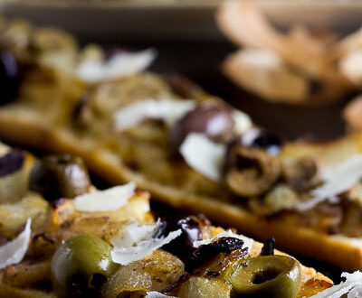 Caramelized Onion & Olive Appetizer