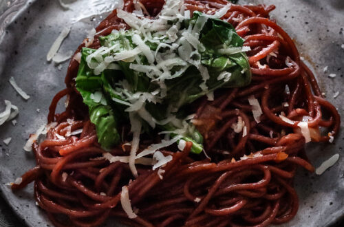 red wine pasta