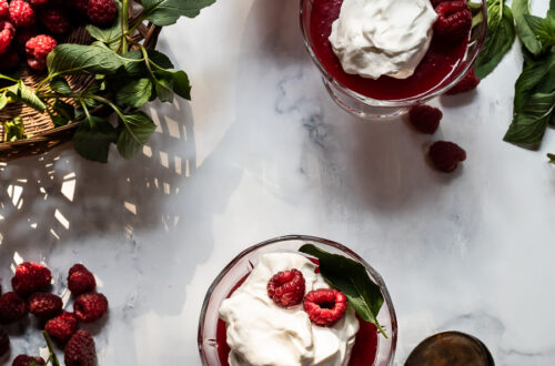 raspberry dessert