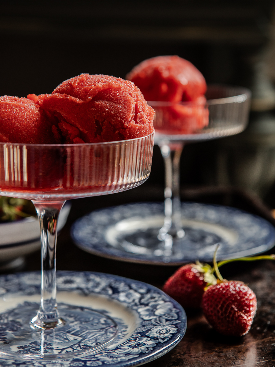 homemade sorbet