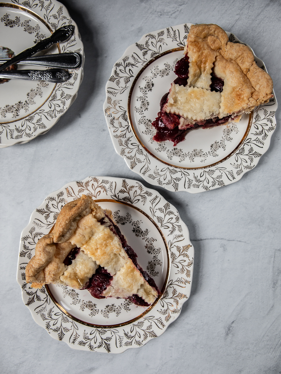 homemade cherry pie